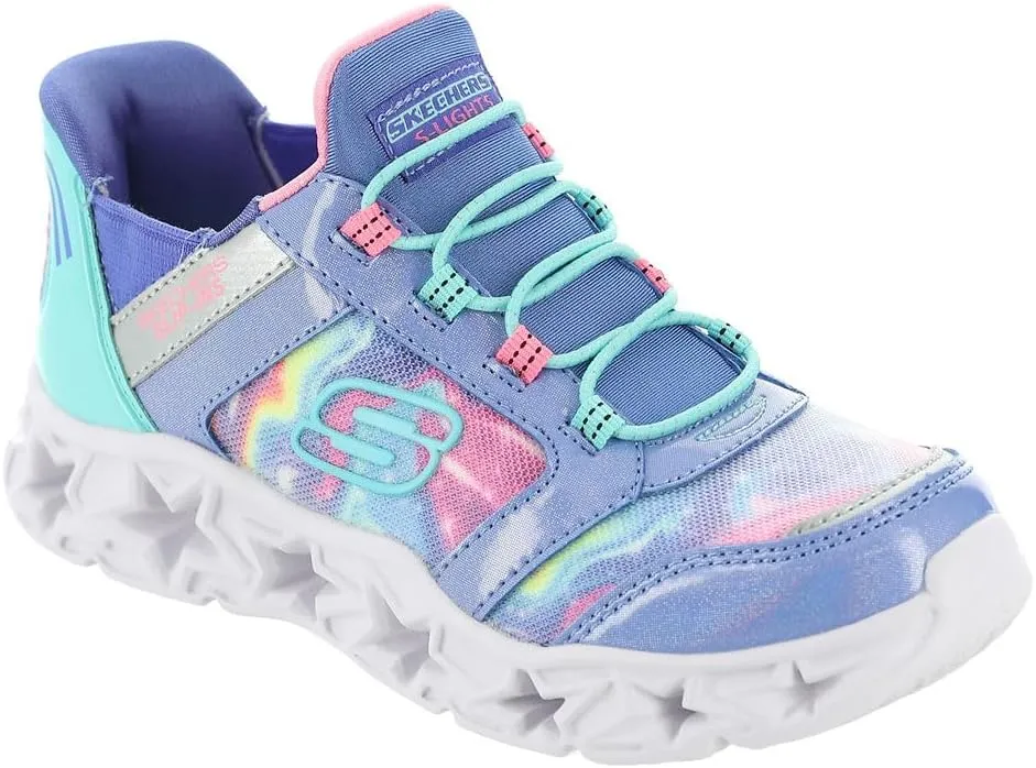 Skechers Girl's Galaxy Lights-Tie Dye Takeo Sneaker