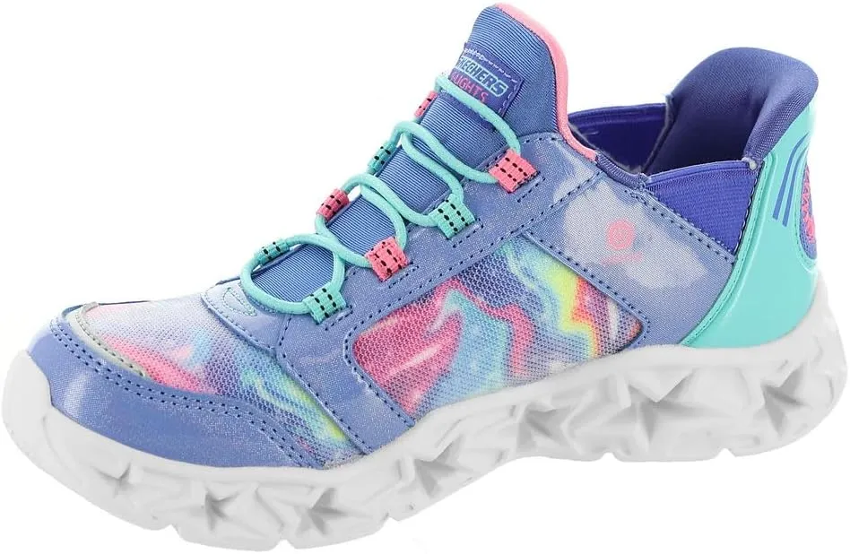 Skechers Girl's Galaxy Lights-Tie Dye Takeo Sneaker