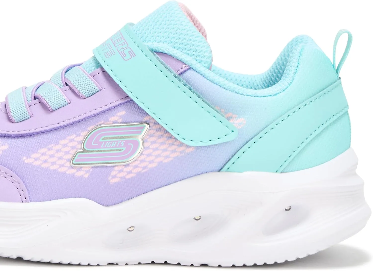 Skechers Girl's Sola Glow-Ombre De Sneaker