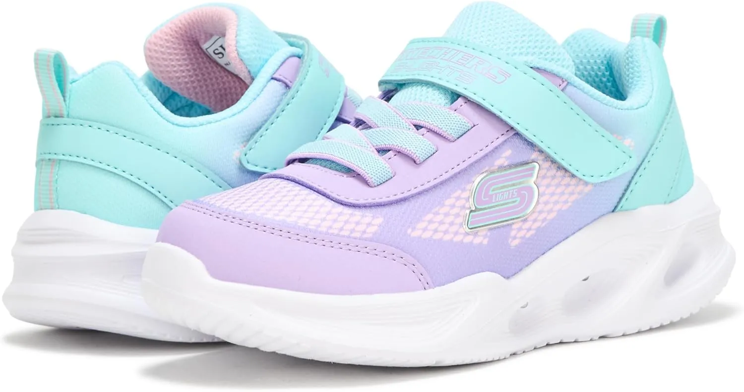 Skechers Girl's Sola Glow-Ombre De Sneaker