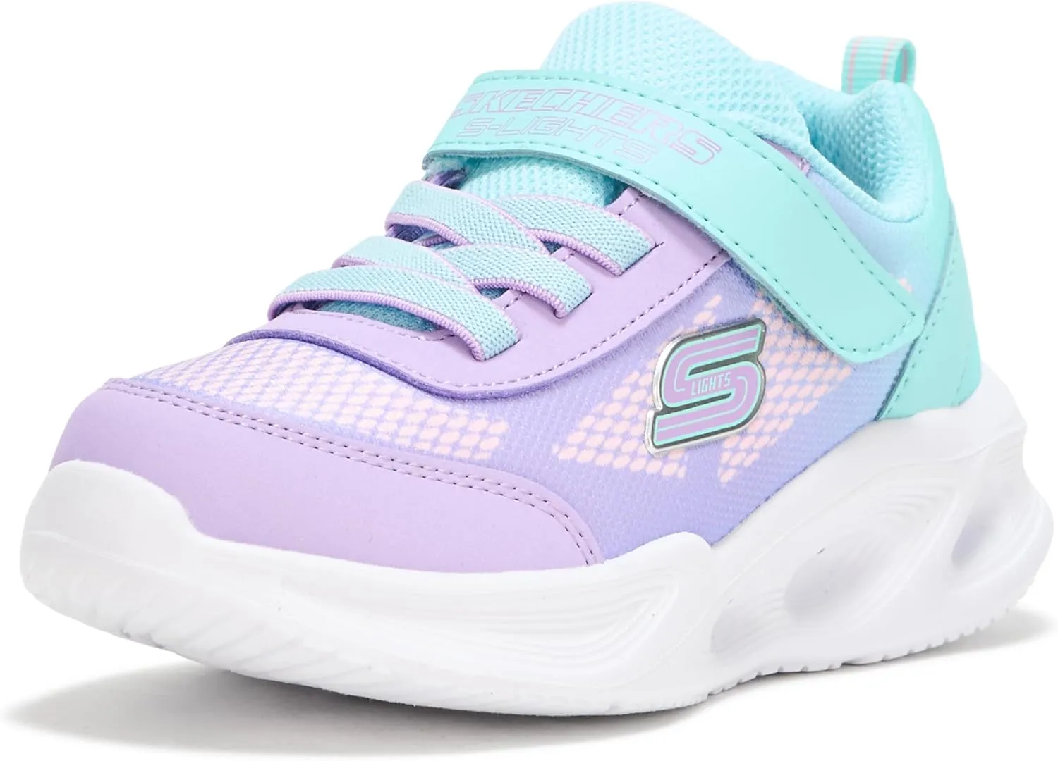Skechers Girl's Sola Glow-Ombre De Sneaker