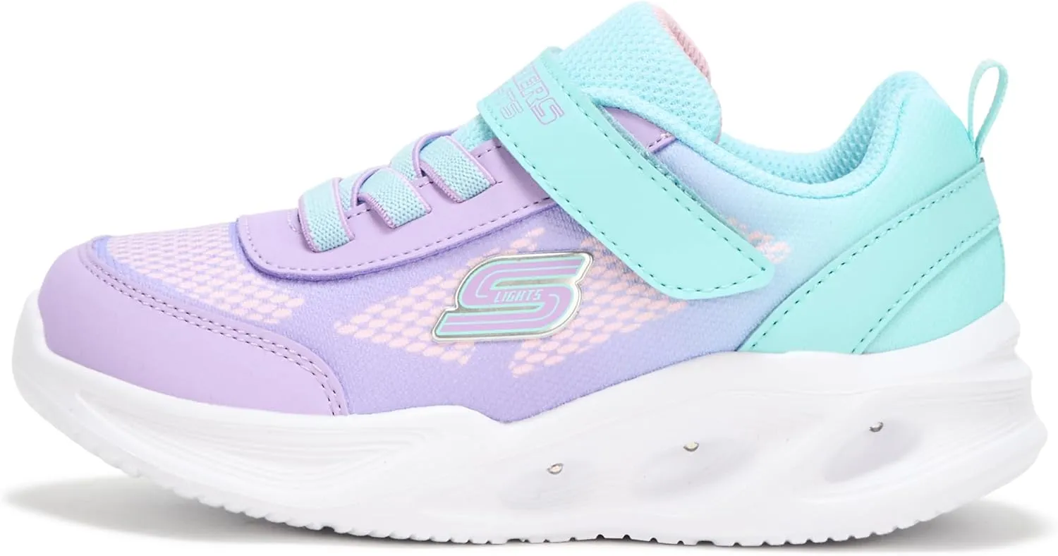 Skechers Girl's Sola Glow-Ombre De Sneaker