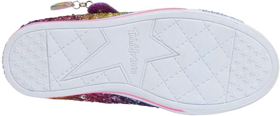 Skechers Girl's Sparkle Lite-Sequins So Bright Sneaker
