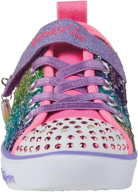 Skechers Girl's Sparkle Lite-Sequins So Bright Sneaker
