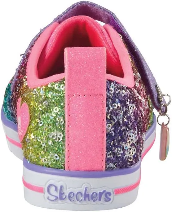 Skechers Girl's Sparkle Lite-Sequins So Bright Sneaker