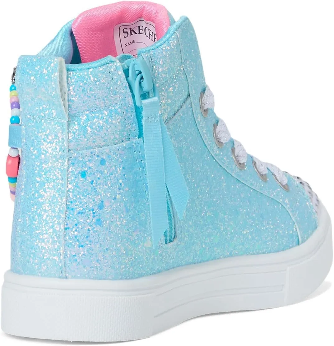 Skechers Girls' Twinkle Sparks-Charm Bestie Sneaker