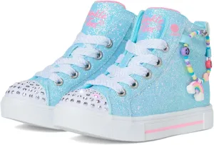 Skechers Girls' Twinkle Sparks-Charm Bestie Sneaker