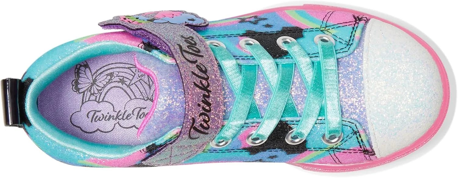 Skechers Girl's Twinkle Sparks Ice 2.0-Shim Sneaker