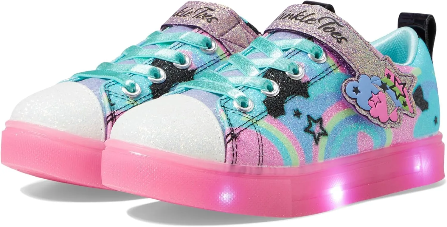 Skechers Girl's Twinkle Sparks Ice 2.0-Shim Sneaker