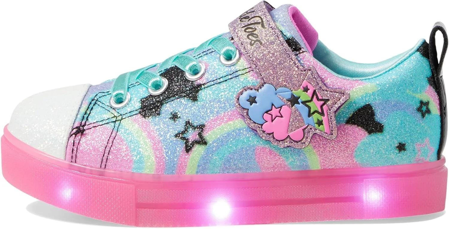 Skechers Girl's Twinkle Sparks Ice 2.0-Shim Sneaker