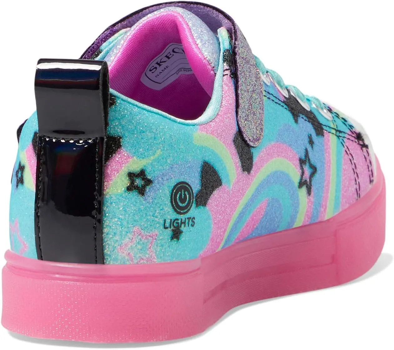 Skechers Girl's Twinkle Sparks Ice 2.0-Shim Sneaker
