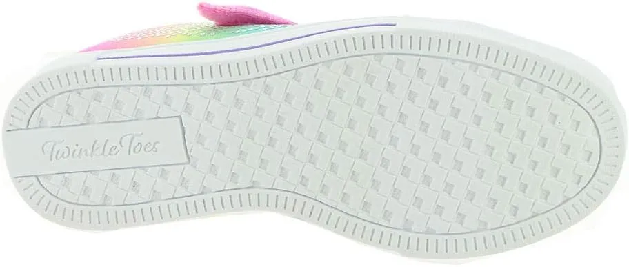 Skechers Girl's Twinkle Sparks-Winged Magic Sneaker