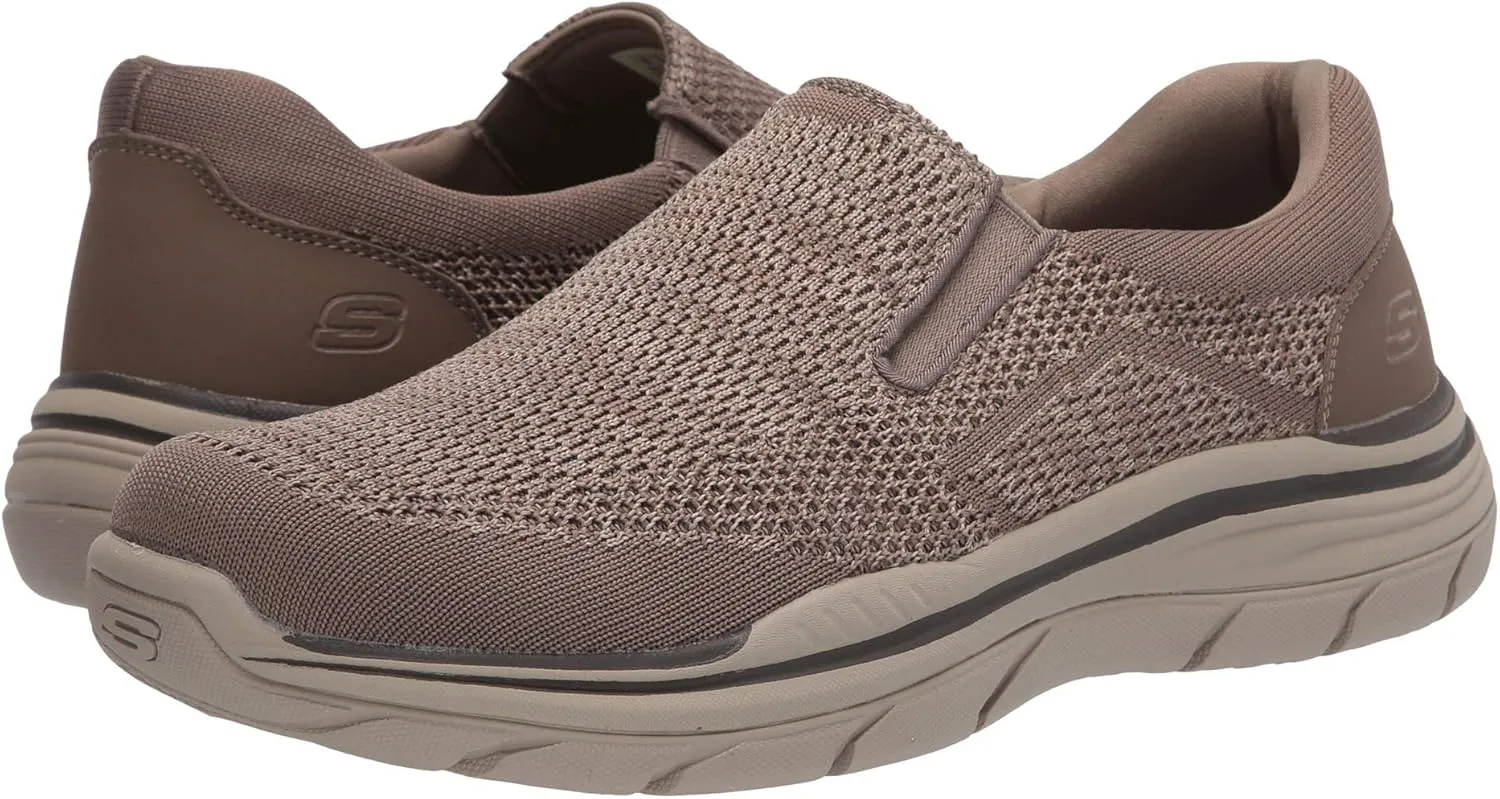 Skechers Men's Expected 2.0-Arago Slip on Canvas Loafer