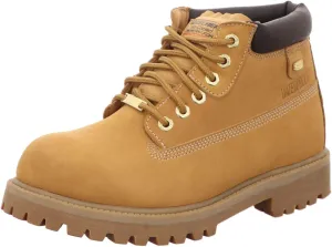 Skechers Men's Sergeants-Verdict 4442 Waterproof 6 Eye Padded Collar Boot, WTG, 11.5