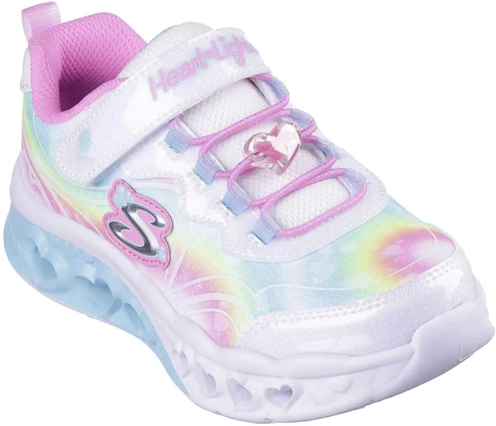 Skechers Unisex-Child Flutter Heart Lights-Groovy Sneaker