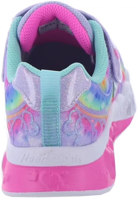 Skechers Unisex-Child Flutter Heart Lights-Groovy Sneaker
