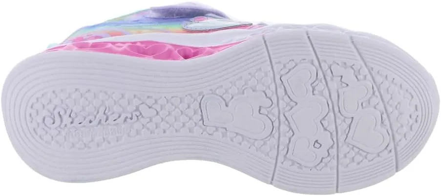 Skechers Unisex-Child Flutter Heart Lights-Groovy Sneaker