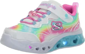 Skechers Unisex-Child Flutter Heart Lights-Groovy Sneaker