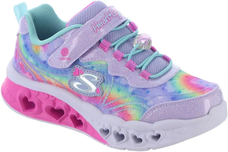 Skechers Unisex-Child Flutter Heart Lights-Groovy Sneaker