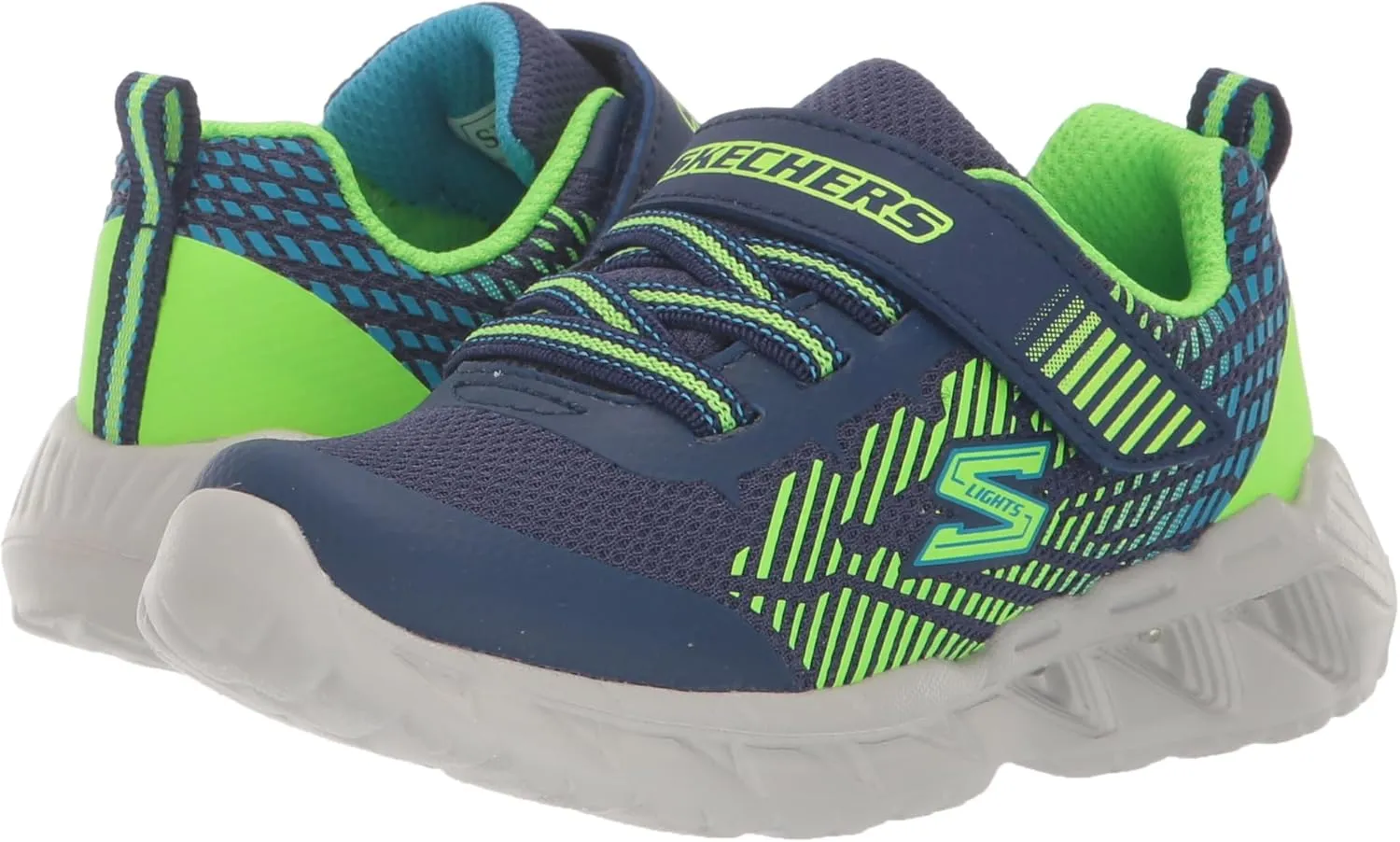 Skechers Unisex-Child Magna-Lights-Grux Sneaker