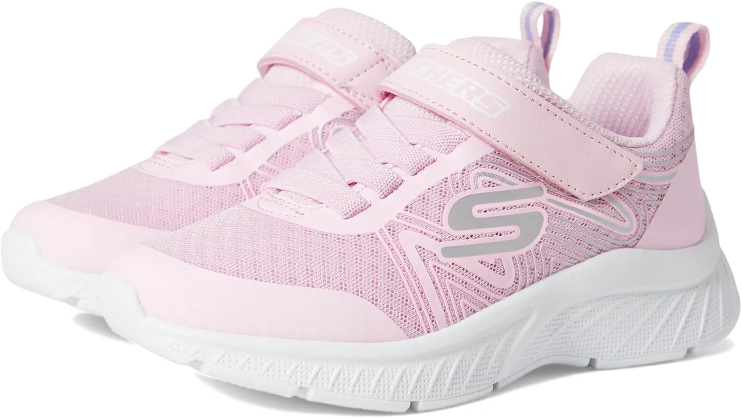 Skechers Unisex-child Microspec Plus - Swirl Sweet Sneaker