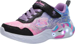 Skechers Unisex-Child Unicorn Dreams-Wishful Magi Sneaker