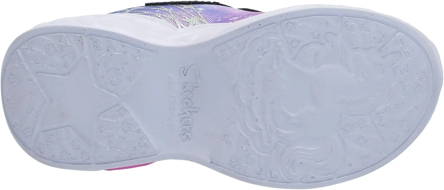 Skechers Unisex-Child Unicorn Dreams-Wishful Magi Sneaker