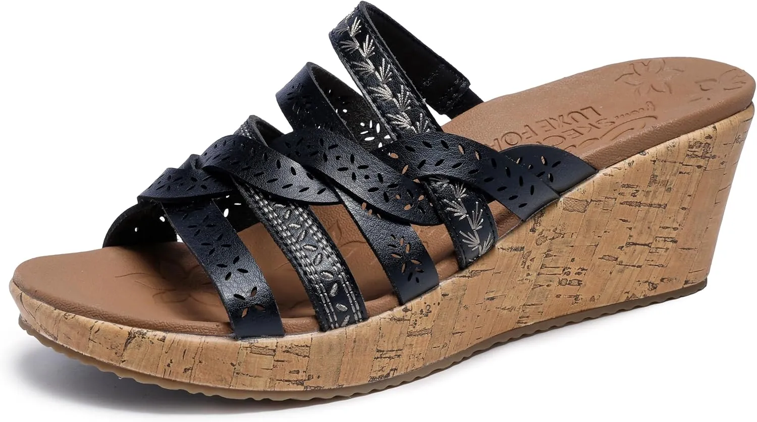 Skechers Women's Beverlee-New Resort Wedge Sandal