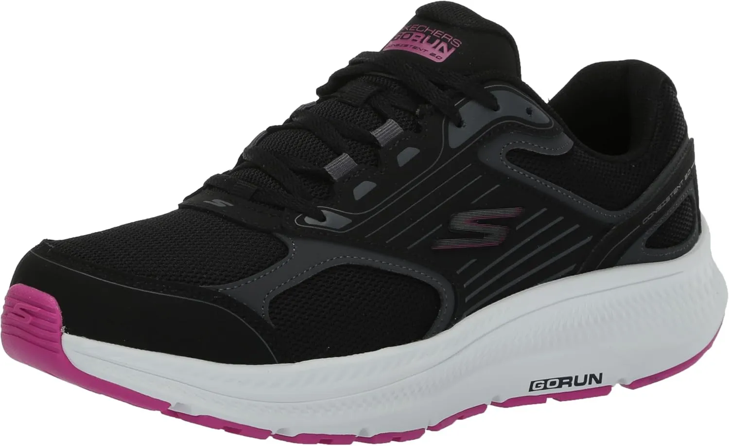 Skechers Womens Go Run Consistent 2.0 Advantage Sneaker