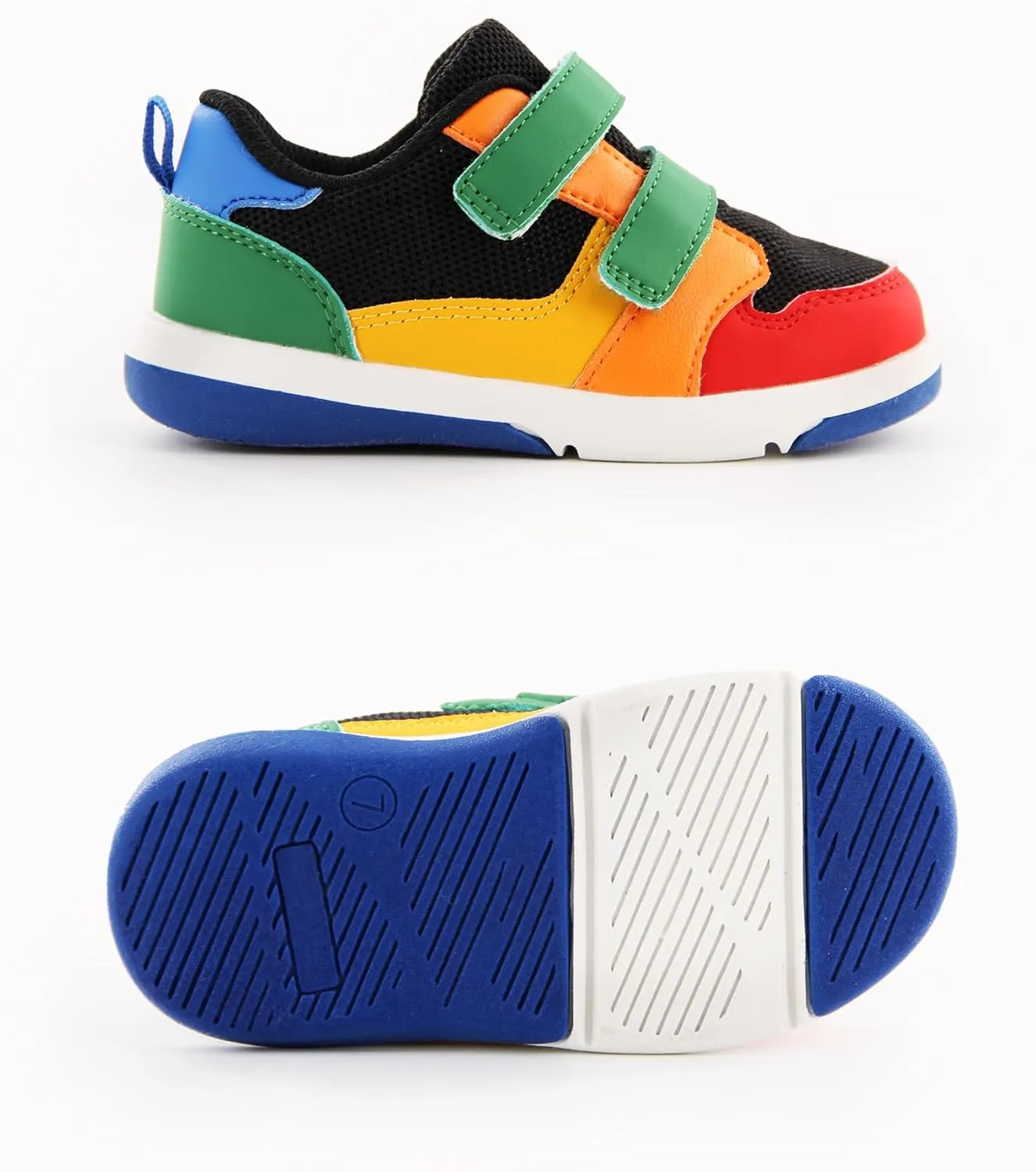 SKYWHEEL Toddler Boys Girls Tennis Shoes Kids Slip On Barefoot Shoes Wide Casual Walking Running Sneakers for Little Kids