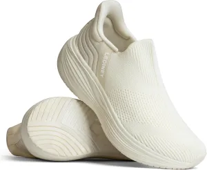 Slip On Shoes Women Go Walk Platform Tennis Walking Sock Sneakers Flex Hands Free Slip in Zapatos para Mujer White