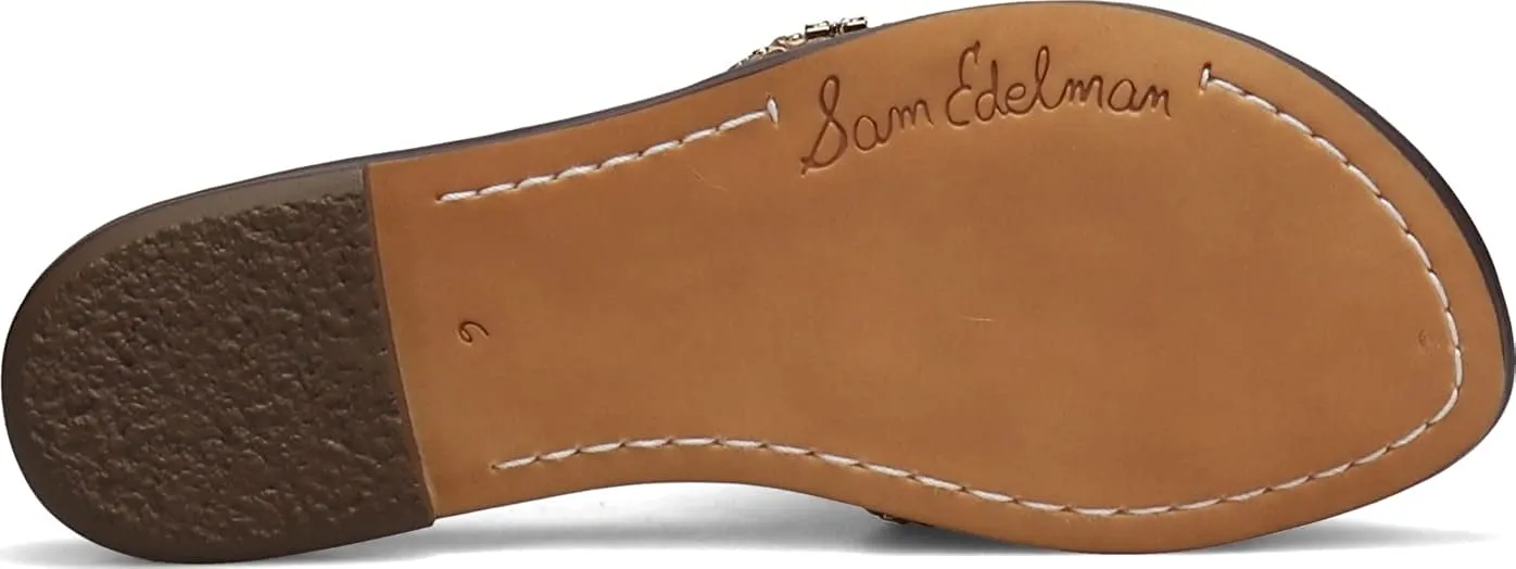 Slip Wheat Multi Expiring soon Flats Edelman Sandals Footbed On Sam Cushioned Woven Geraldine Attentive support