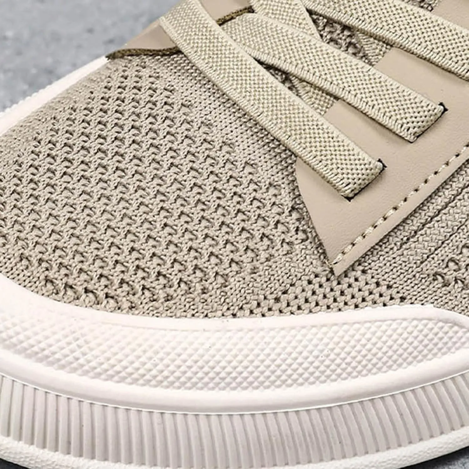 Sneakers Business Breathable Men's Casual Woven Flat Shoes Solid Color Breathable Single Shoes