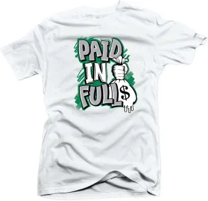 SNELOS Shirt to Match Jordan SB 4 Green Pine Match Sneaker tee