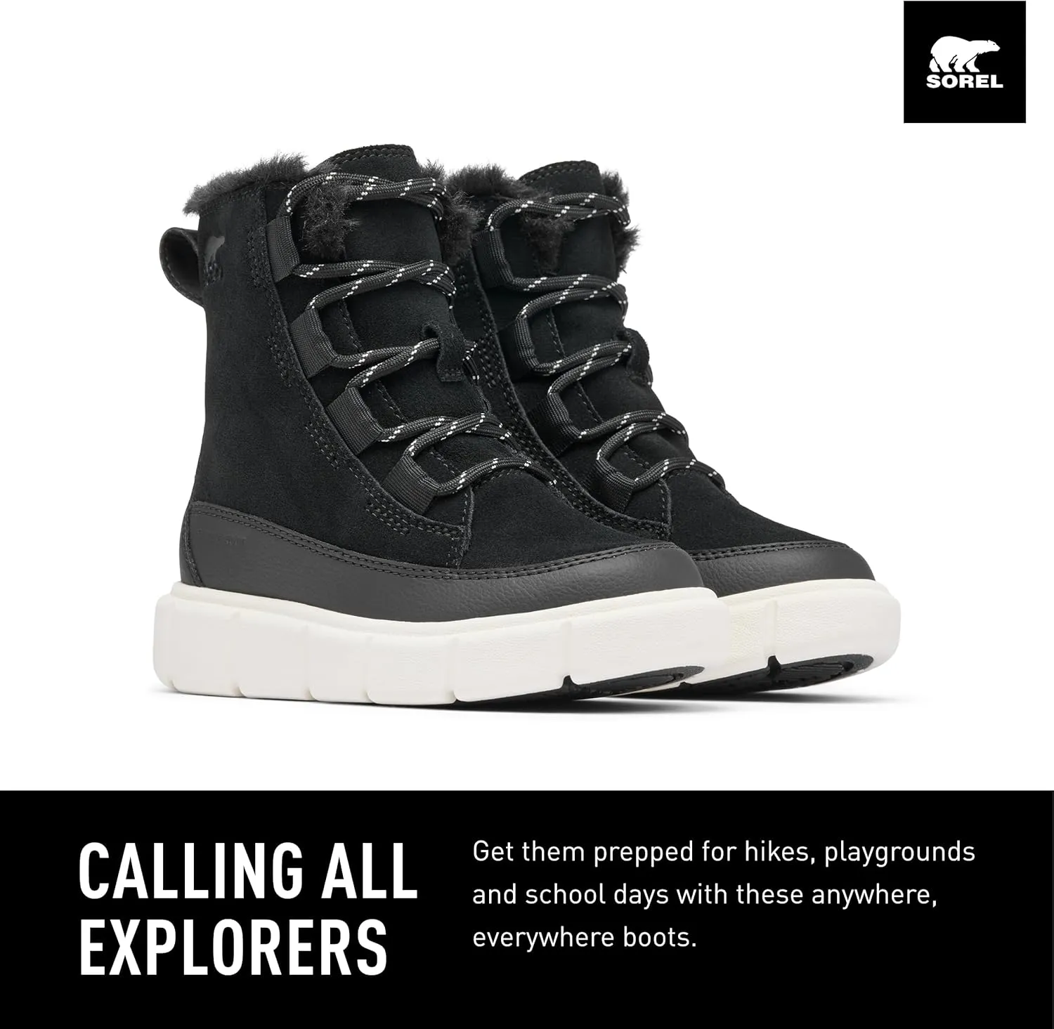 Sorel Children's Explorer lll Lace Boot