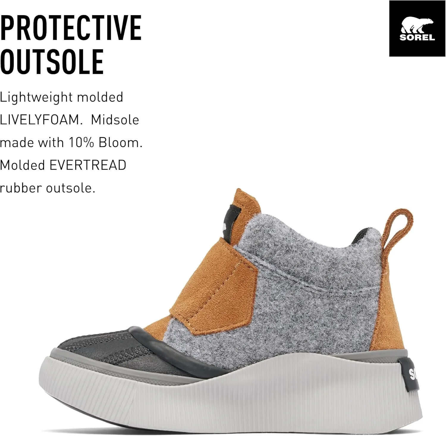 SOREL Children's Out N About lV Strap Waterproof Boot