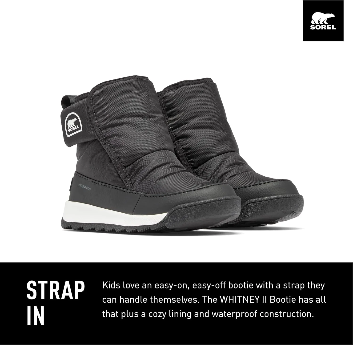 SOREL Children's Whitney ll Plus Waterproof Bootie