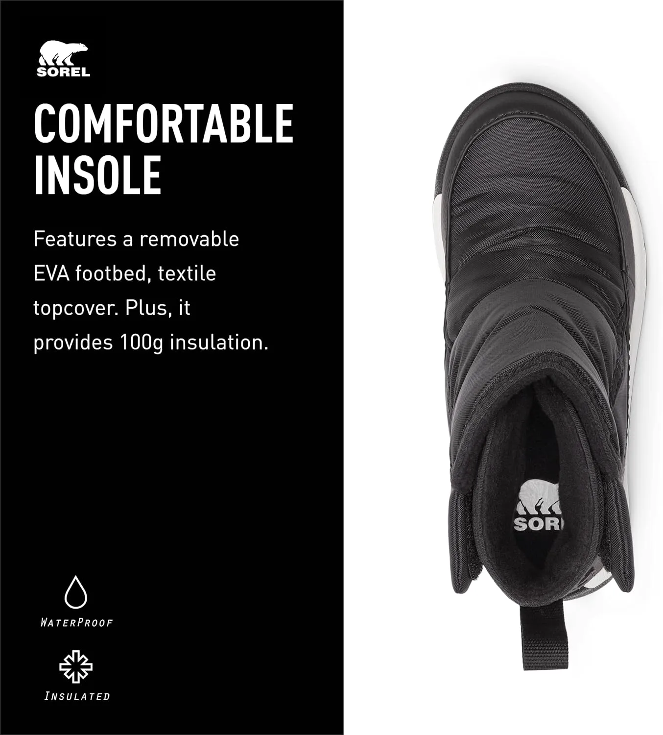 SOREL Children's Whitney ll Plus Waterproof Bootie