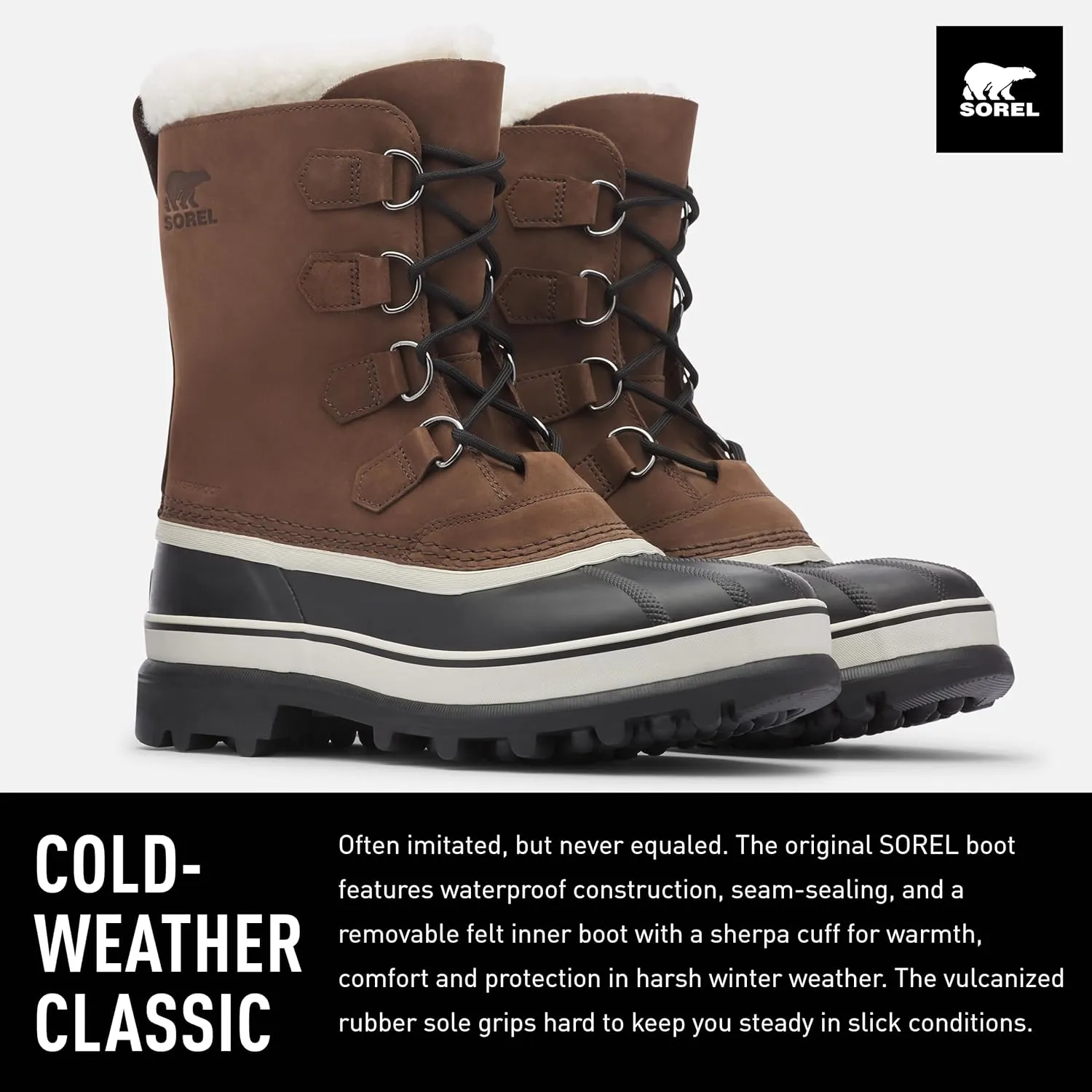 SOREL Men's Caribou Waterproof Boot