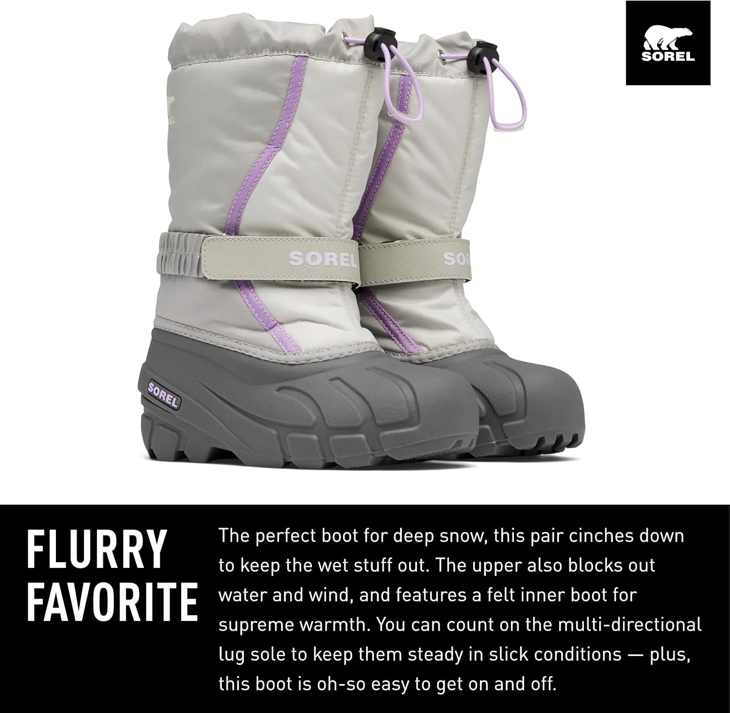 Sorel Unisex-Child Flurry Boot