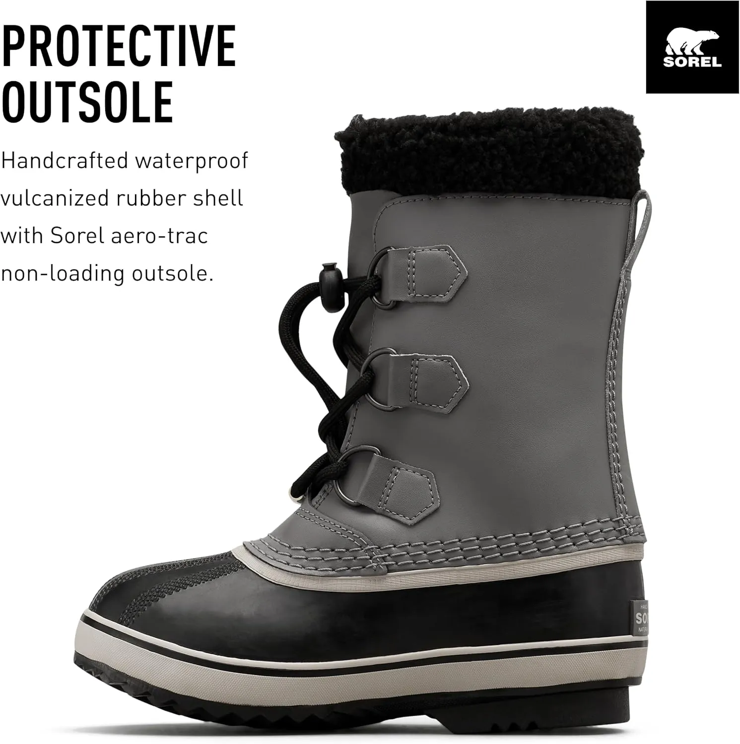 Sorel Unisex-Child Yoot Pac Tp Boot Waterproof