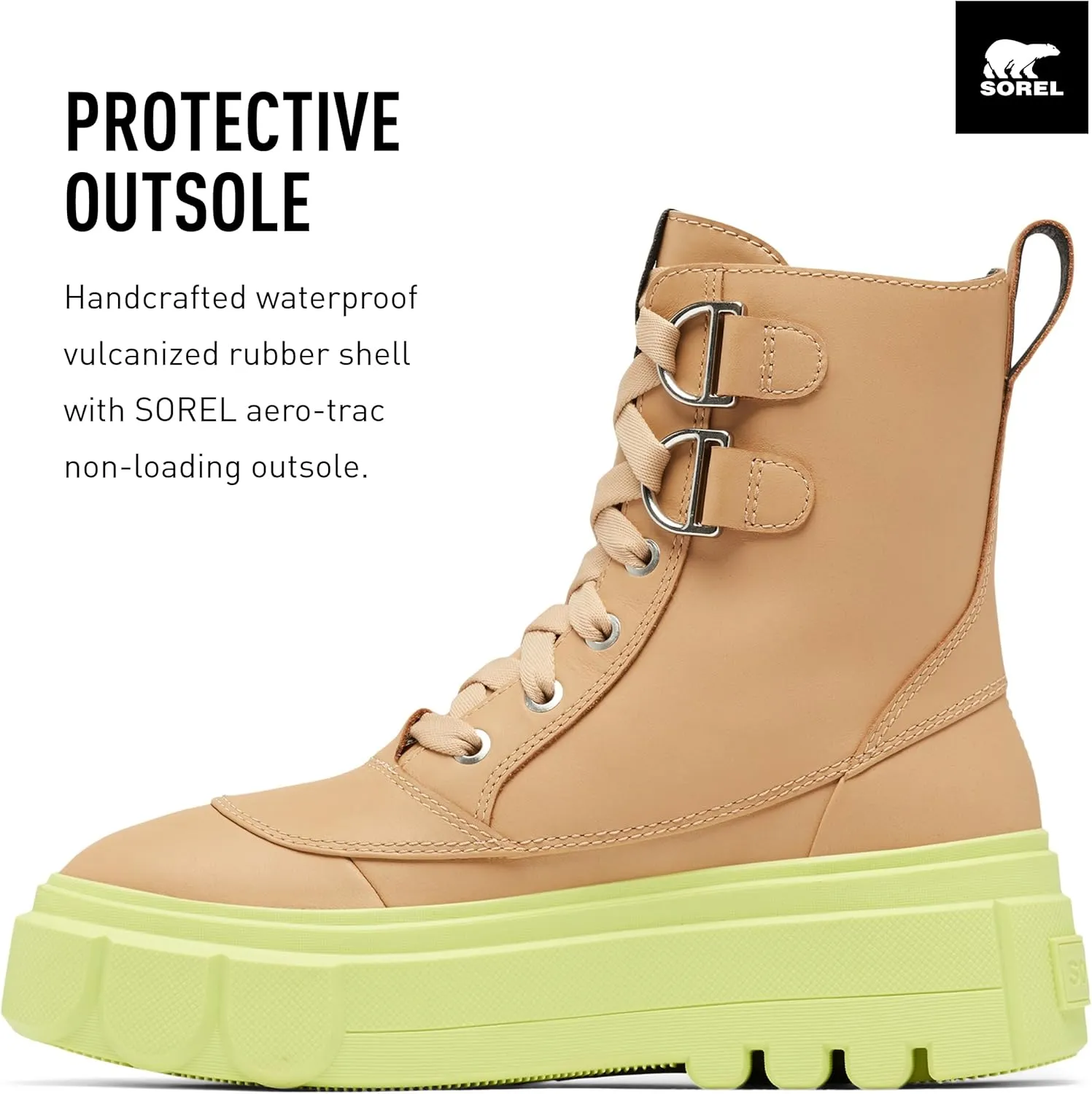 SOREL Women's Caribou X Lace Waterproof Boot