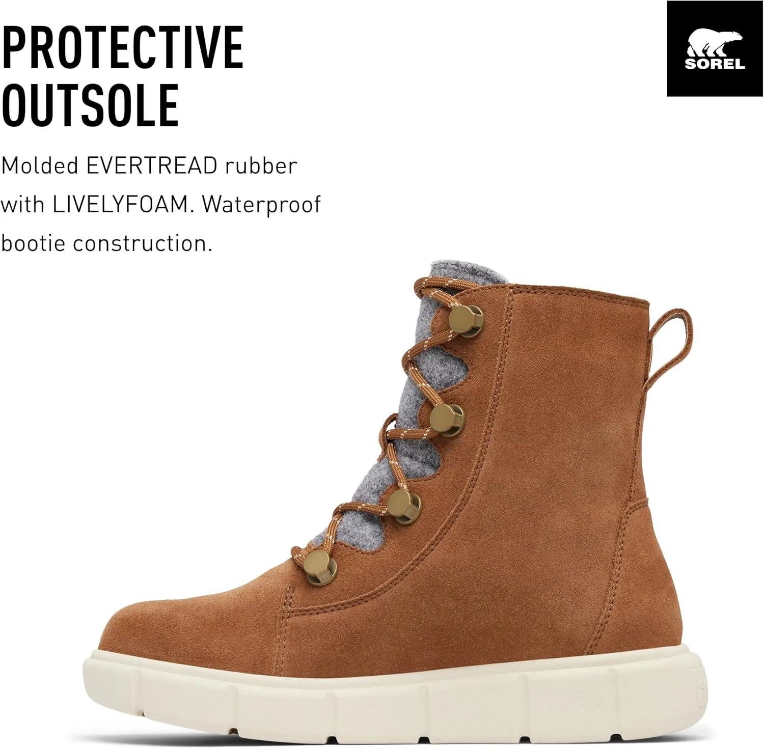SOREL Women's Explorer lll Joan Waterproof Boot
