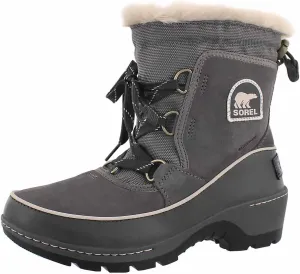 Sorel Women«s Tivoli III Waterproof Faux Fux Boot Quarry/Cloud Grey 6 B(M) US