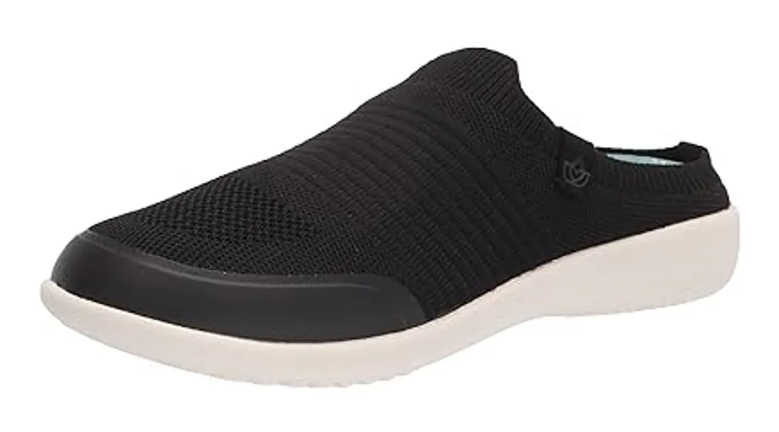 Spenco Women's Blissful Slide Mule, Black, 5.5B