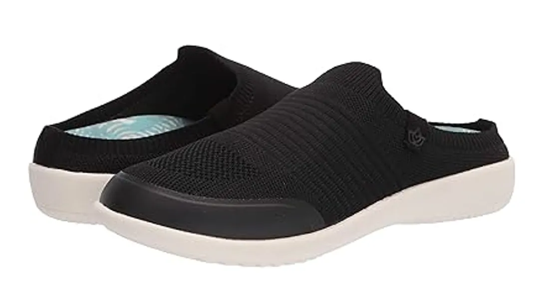 Spenco Women's Blissful Slide Mule, Black, 5.5B