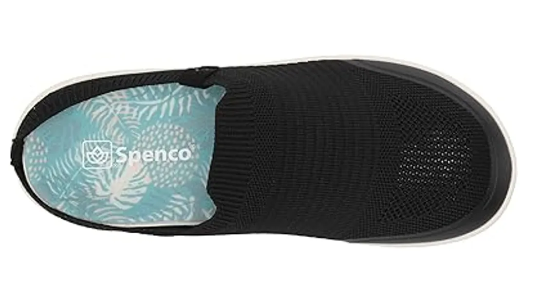 Spenco Women's Blissful Slide Mule, Black, 5.5B