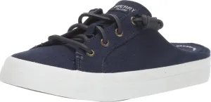 Sperry Crest Vibe Mule Canvas Navy 6 M (B)