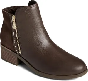 Sperry Mens Shoes Women's Seaport Storm Ankle Boot, Brown, 9