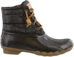 Sperry Women's Saltwater Shiny Quilted Rain Boot